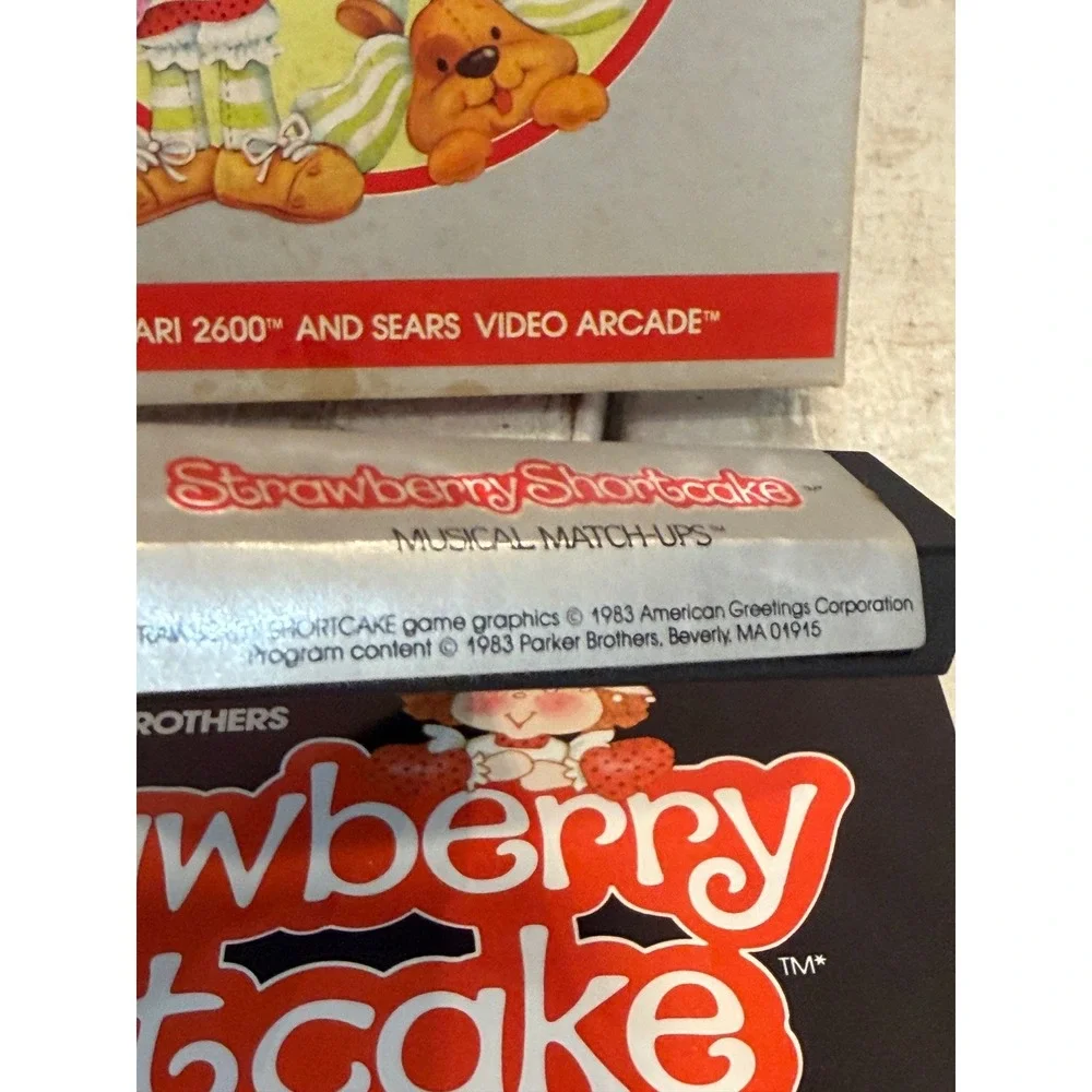 Strawberry Shortcake Musical Match-Ups Atari 2600 Parker Brothers 1983 Boxed